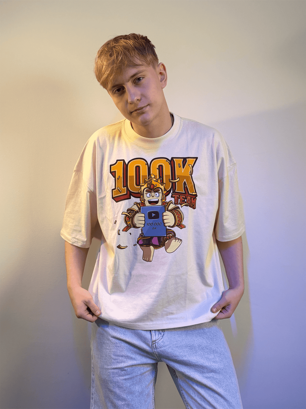 "100K TEAM" Tričko - ZyXousek.cz